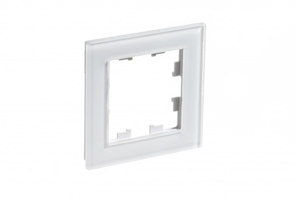 Systeme Electric AtlasDesign Nature Стекло белый Рамка 1-ая