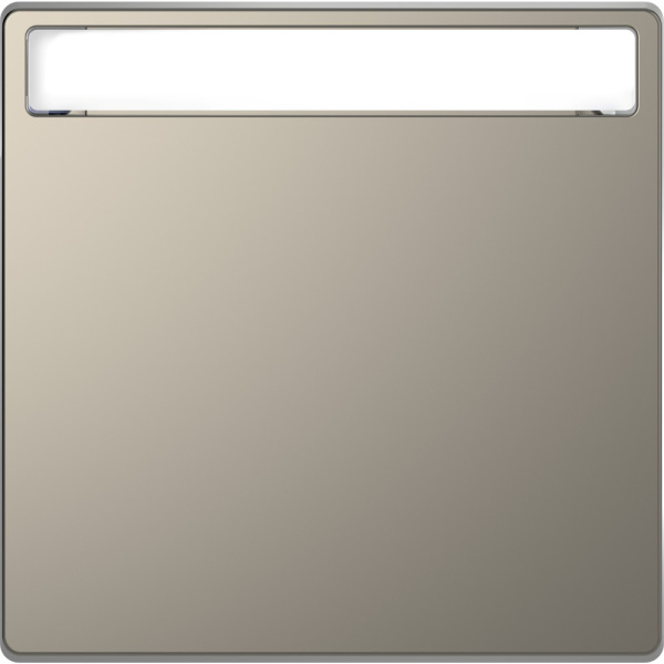 SE Merten D-Life Никель Клавиша 1-ая с полем д/надписи MTN3360-6050