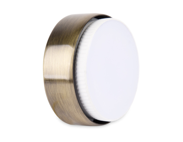 Купить Ambrella Накладной точечный светильник G102 SB бронза GX53 D82*25