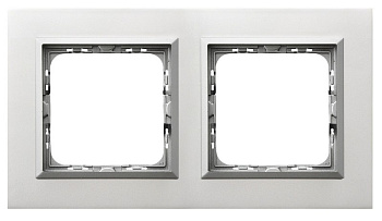 Ospel Sonata Алюминий Рамка 2-ая (4 мм со вставкой) R-2RAC/35/38