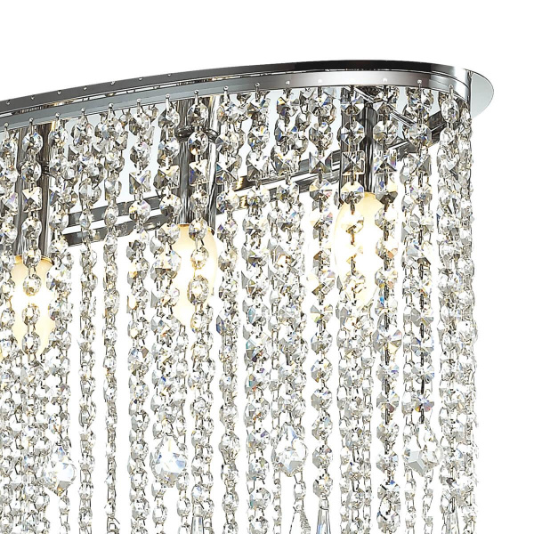 Купить Favourite Rain Хром/Прозрачный Светильник потолочный 5*E14*40W 1692-5C