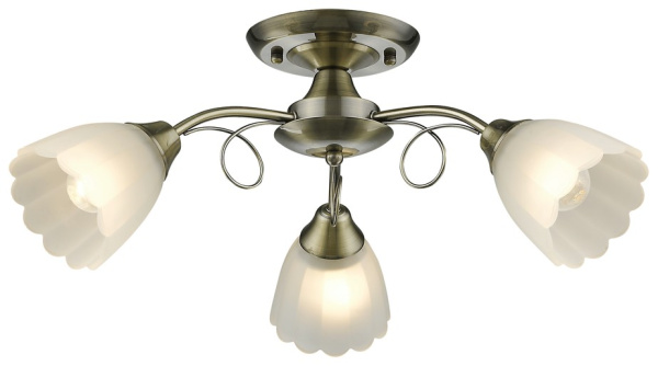 Velante 708-507-03, Светильник потолочный E27,3x60W