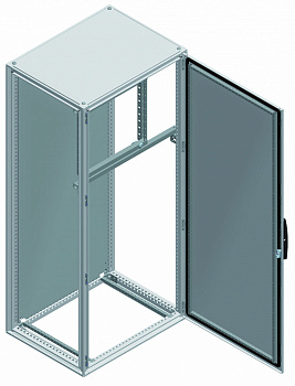 SE Укороченная поворотная монтажная рама для стоек 19" 12U NSYRSWP12