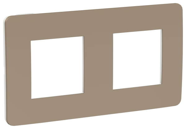 Купить SE Unica Studio Песочная/Белая Рамка 2-ная NU280426