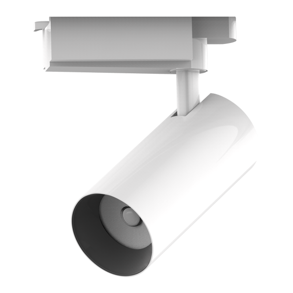 Купить Gauss Светильник трековый цилиндр 16W 1680lm 4000K 180-220V IP20 65*206мм белый линза 36º LED TR081