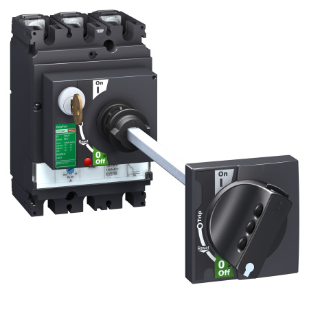 SE Compact NSX Черная Ручка выносная поворотная для NSX100/250 LV429338 Купить SE Compact NSX Черная Ручка выносная поворотная для NSX100/250 LV429338