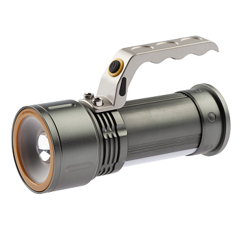 ЭРА PA-805 Фонарь Фонарь-прожектор алюминиевый [5Вт, боковой светильник 3Вт, литий 2,5Ач]