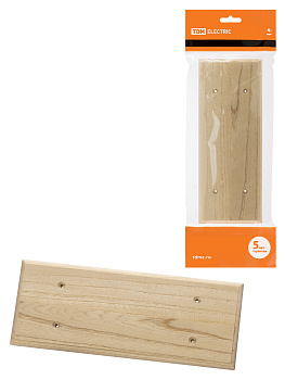 TDM Накладка на бревно деревянная универсальная НБУ 1Пх3 280 мм, сосна SQ1821-0030