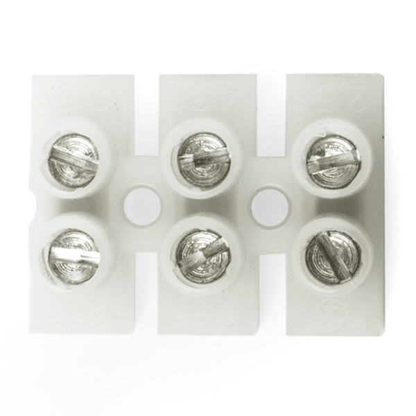 Купить DKC Колодка клемм из Полиамида 6.6 (раб. темп. 110 град.) 24А, 3 пол., для жил до 2.5кв.мм