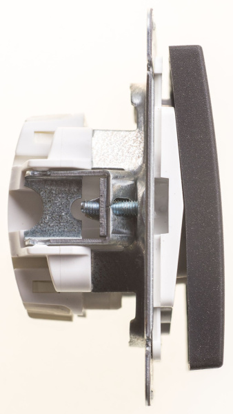 Купить SE Wessen 59 Черный бархат Выключатель 1-клавишный 2-полюсный, 10А VS210-152-6-86