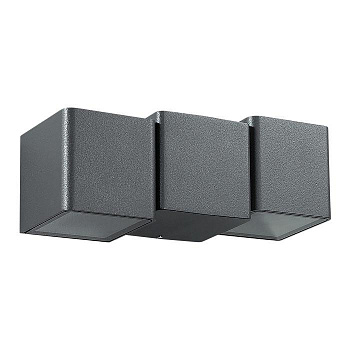 Novotech 357401 NT17 019 темно-серый Ландшафтный светодиодный светильник 2LED*3W 6W 220-240V KAIMAS