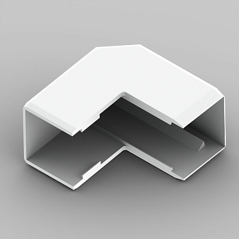 Kopos Угол внешний на 90 гр. LHD 20X20 8626 (HB) (Цвет Белый) 8626_HB