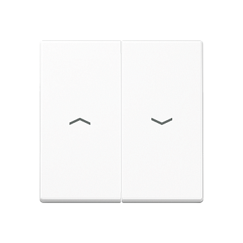 JUNG Клавиша для жалюзийного выключателя, белый A595BFPWW