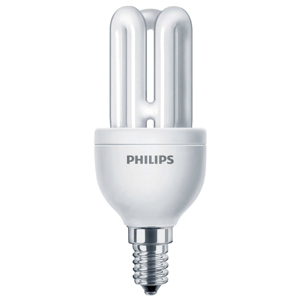 PH Лампа люминесцентная компактная Genie ES 8W WW E14 220-240V 1PF/6 929689133301 PH Лампа люминесцентная компактная Genie ES 8W WW E14 220-240V 1PF/6 929689133301
