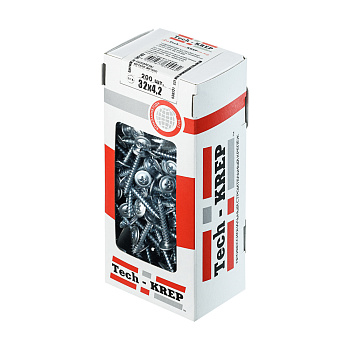 Tech-Krep Саморез ШСММ 4,2х32 (200 шт) - коробка с ок. 102142