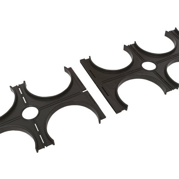 Купить EKF PROxima Держатель расстояния (кластер) для двустенных труб, d=110 мм, четверной