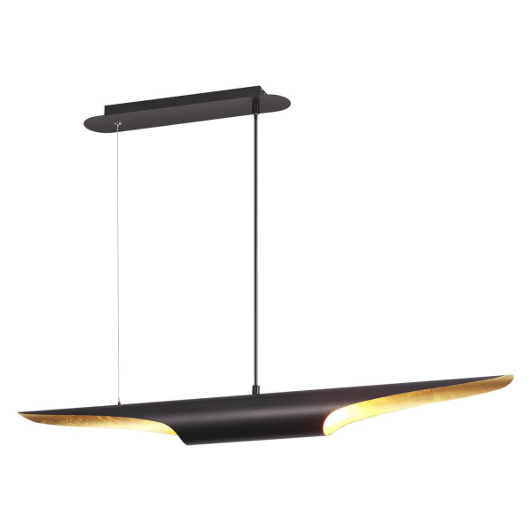 Odeon Light 3816/50BG ODL20 165 черн/золот/мет Подвесной свет-к GU10 LED 2*12W 220V WHITNEY