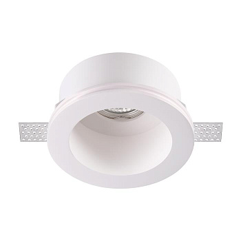 Novotech 370470 NT19 042 белый Встраиваемый под покраску светильник IP20 GU10 50W 220V YESO