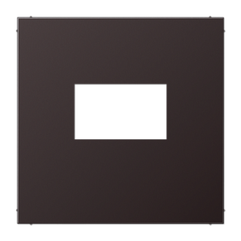 JUNG Kрышка (креплением шурупами) dark лакированный алюминий AL1969USBD