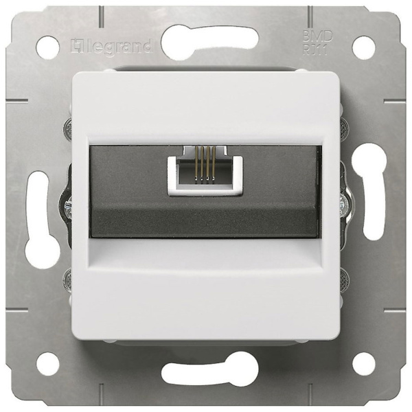 Купить Legrand DIY Valena Бел Розетка ТЛФ 1-ая 694274