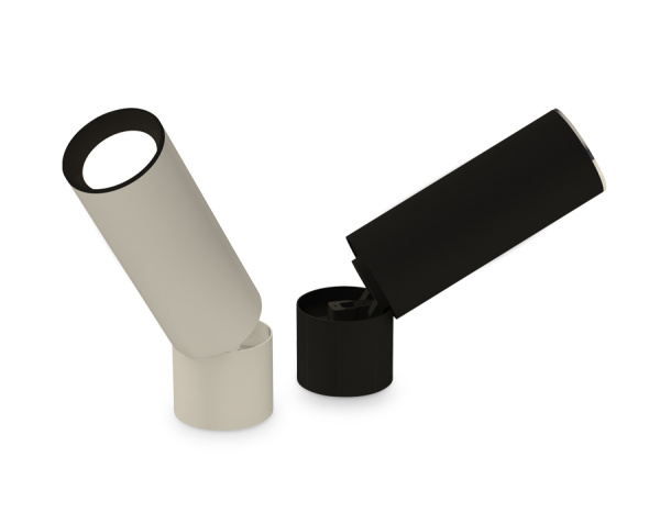 Купить Ambrella Крепеж накладной поворотный A2221 BK черный D60*H50mm Out45mm (для корпуса D60mm)