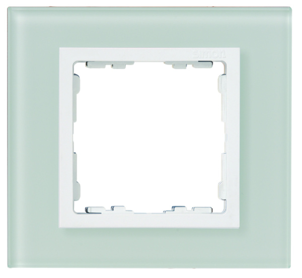 Simon 82 Nature Натуральный/Белое стекло Рамка 2-ая 82627-60