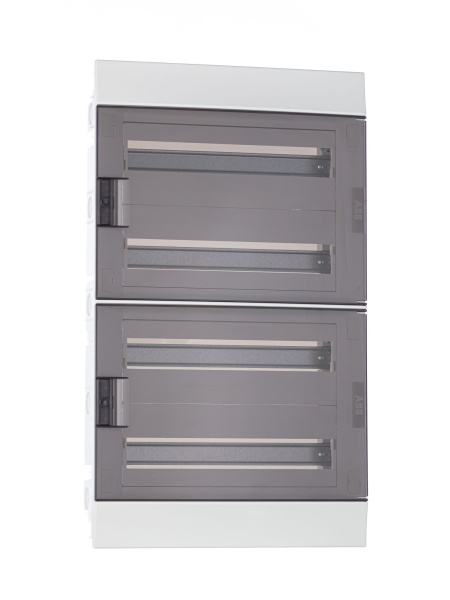 Купить ABB Mistral41 Бокс в нишу 72М прозрачная дверь (c клемм) 1SLM004101A2210