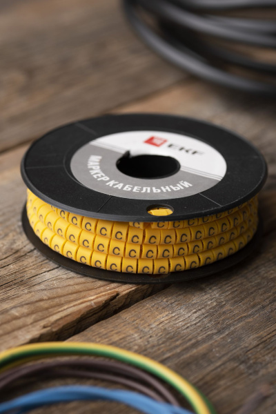 Купить EKF PROxima Маркер кабельный 4,0 мм2 "C" (500 шт.) (ЕС-2)