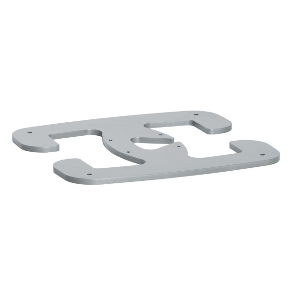 Купить Legrand Передвижное основание для мини-колонн из стали, цвет алюминий 653087