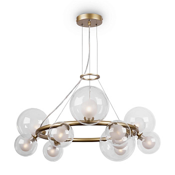 Freya Modern Матовое Золото Светильник подвесной FR5139PL-10MG