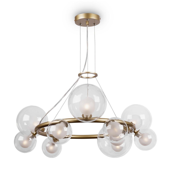 Freya Modern Матовое Золото Светильник подвесной FR5139PL-10MG