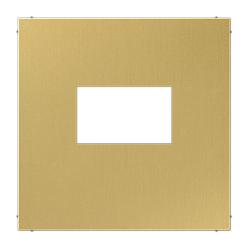 JUNG Плата для USB-зарядных устройств без видимого винта; металл; латунь Classic ME1969USBC