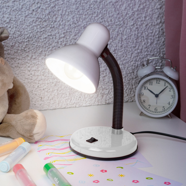 ЭРА N-211-E27-40W-W Белый Настольный светильник