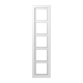 JUNG LSD Белая (дуропласт) Рамка 5-ая LSD985WW