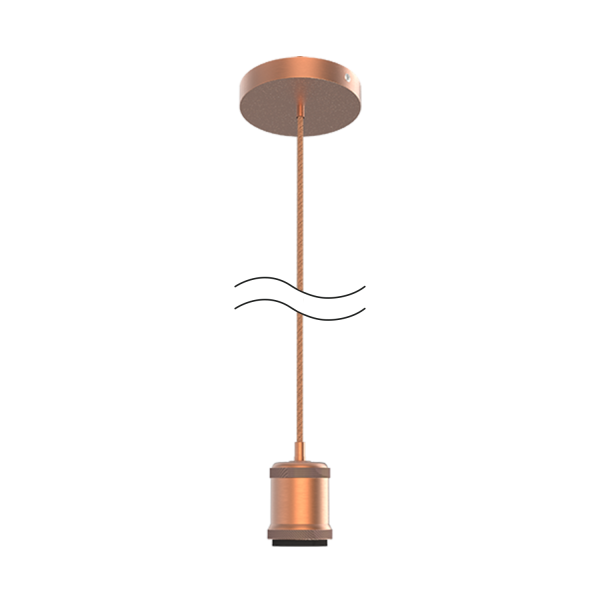 Купить Gauss Светильник подвесной Decor PL023 медный E27, 1 м, 1/40