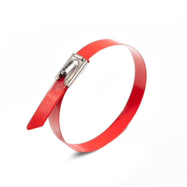 Fortisflex Стяжки стал. с покрытием СКС-П (316) 4,6*350 (красн) 83065