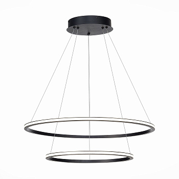 ST LUCE  ST604.443.56 Светильник подвесной Черный/Белый LED 1*56W 4000K