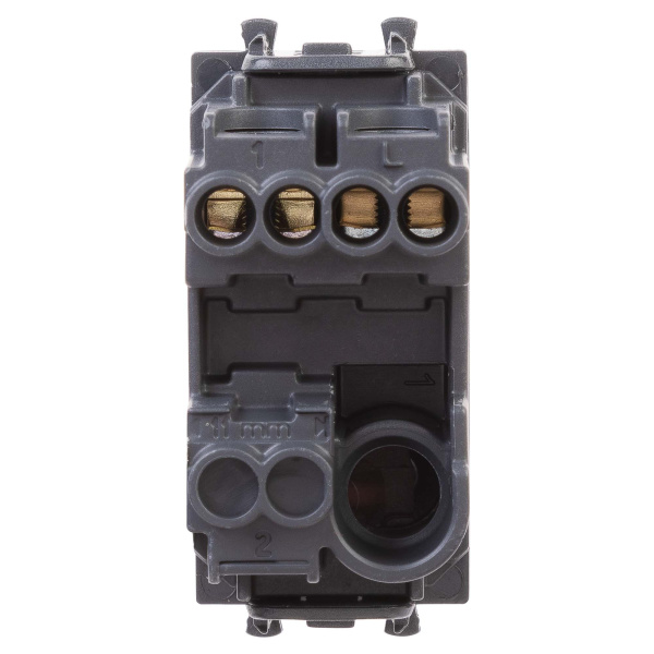 Купить DKC Выключатель модульный, "Avanti", "Черный матовый", 1 модуль