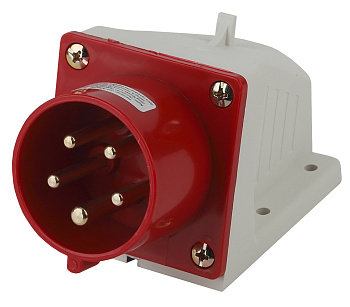 ЭРА VS-16-3P-PE-N-IP44 Вилка стационарная 515 3Р+РЕ+N 16А 380В