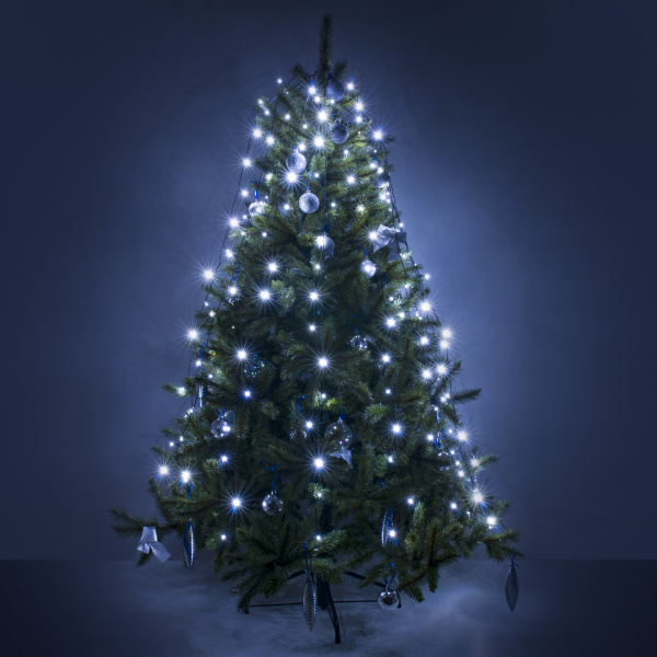 Eurosvet Гирлянда Занавес 200-003 белый 0,45*1,5м IP20 a049839