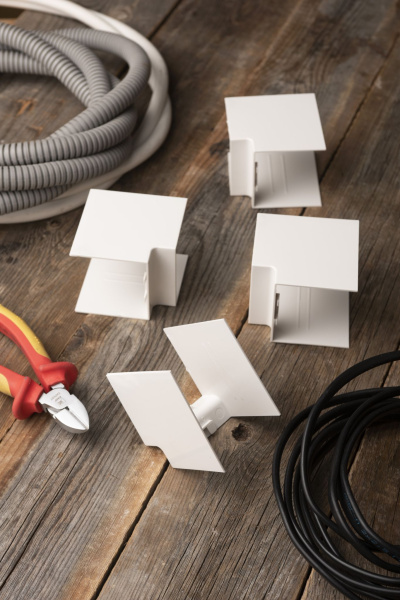 Купить EKF PROxima Угол внутренний (40х25) (4 шт) Plast Белый