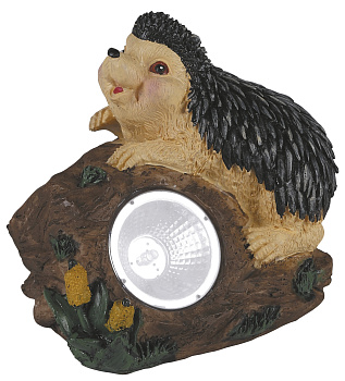 ЭРА SL-RSN14-HDG Садовый светильник на солнечной батарее, полистоун, цветной, 14 см