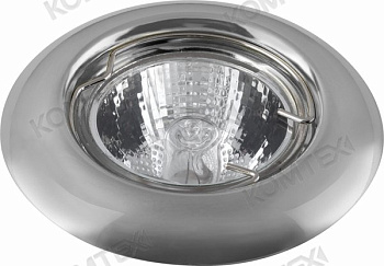 Comtech Sirius Светильник галогеновый встраиваемый MR16 1x50W GU5.3 хром P00250/L Comtech Sirius Светильник галогеновый встраиваемый MR16 1x50W GU5.3 хром P00250/L