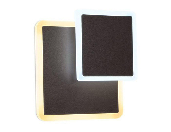 Ambrella Настенный светодиодный светильник FW108 CF кофе LED 3000K/6400K 18W 240*220*50