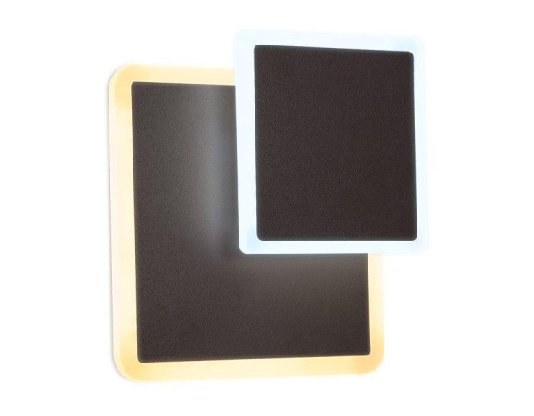 Ambrella Настенный светодиодный светильник FW108 CF кофе LED 3000K/6400K 18W 240*220*50