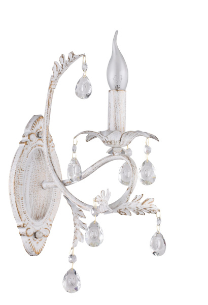 Купить Freya Floristic Dezi Белый с Золотом Бра E14 60W FR3040-WL-01-WG