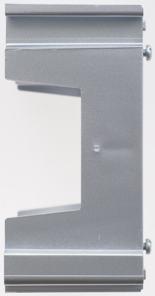 Купить Systeme Electric Glossa Алюминий Расширение коробки наружного монтажа