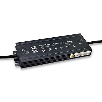 ST Luce ST014.024.100 Блок питания для светодиодной ленты 100Вт, DC24В, 4.17А, IP67, 182*62*17мм.