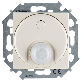 Simon 15 Бежевый Выключатель с датчиком движения 500 Вт, 230 В, винт.зажим 1591721-031