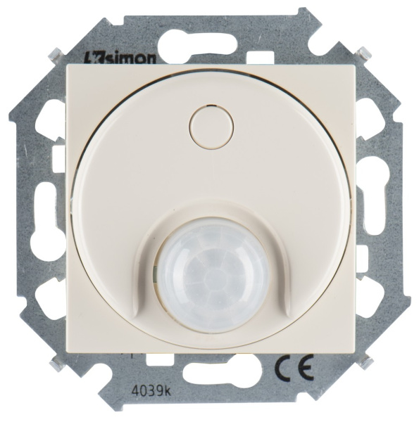Simon 15 Бежевый Выключатель с датчиком движения 500 Вт, 230 В, винт.зажим 1591721-031